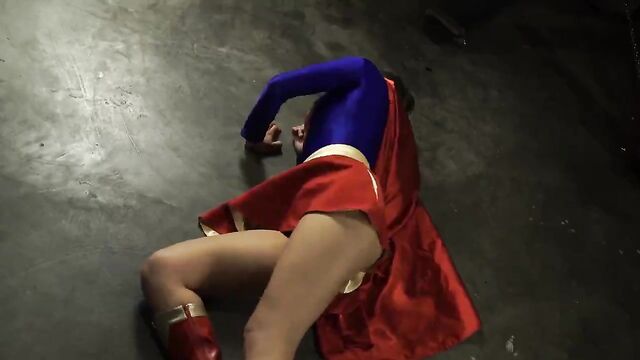 Supergirl vs Red Faced