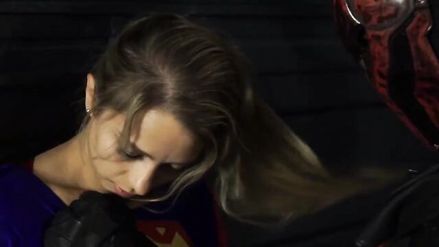 Supergirl vs Red Faced