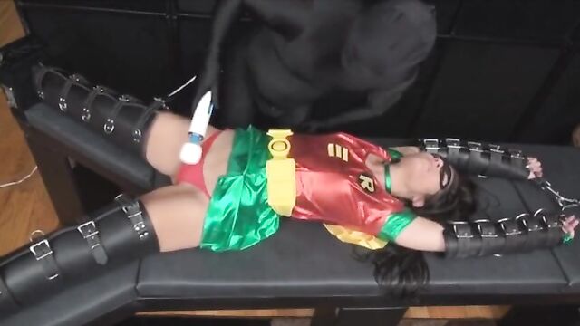 Robin Tied Up And Vibed To Orgasm