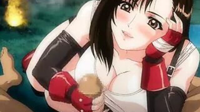 Tifa Blowjob subbed