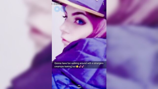 Snapchat Akali Cosplay