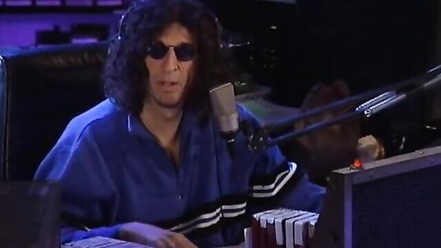Faye eats chicken nugget from her sisters ass, Howard Stern