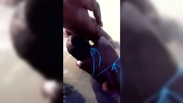 Haitian fucking on the beach