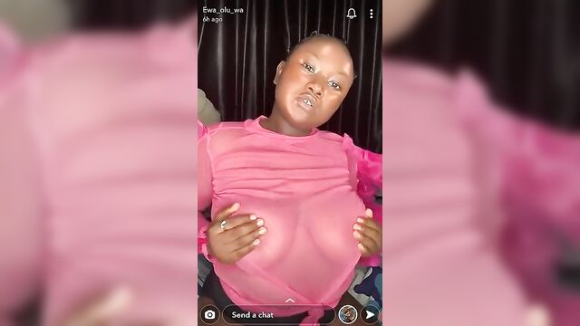 Nigerian model with huge boobs