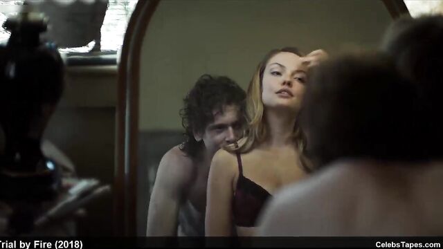 Emily Meade topless and erotic lingerie movie scenes