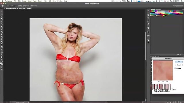 Photoshop Turns Pizza Into Woman