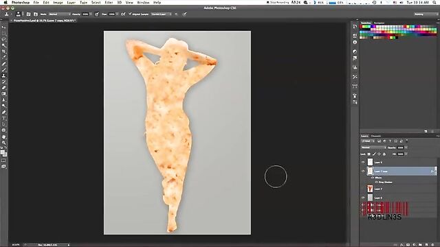 Photoshop Turns Pizza Into Woman