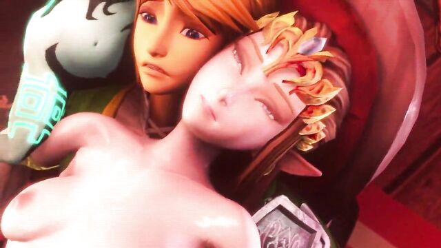 Horny Babes Zelda & Mipha SFM