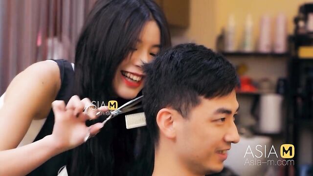 ModelMedia Asia-Barber Shop Bold Sex-Ai Qiu-MDWP-0004-Best Original Asia Porn Video