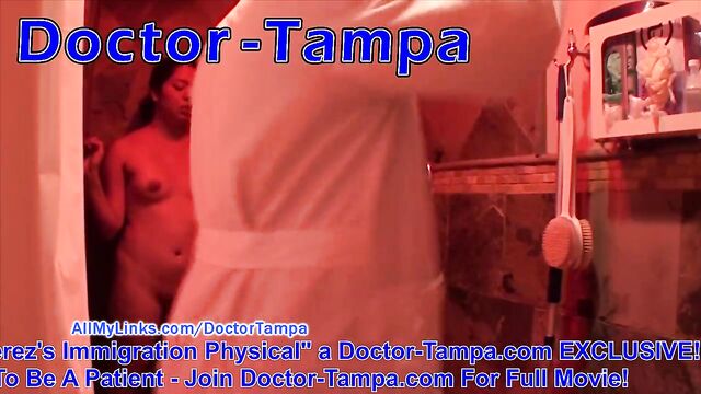 Naked BTS From Selena Perez, DT - Immigration Physical, Shower Scene Setup and Fail, Entire Film At CaptiveClinic.Com