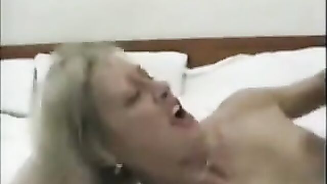 Blonde wife opens her legs for BBC
