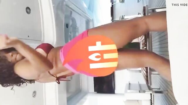 Christina Milian looking hot as fuck on vacation