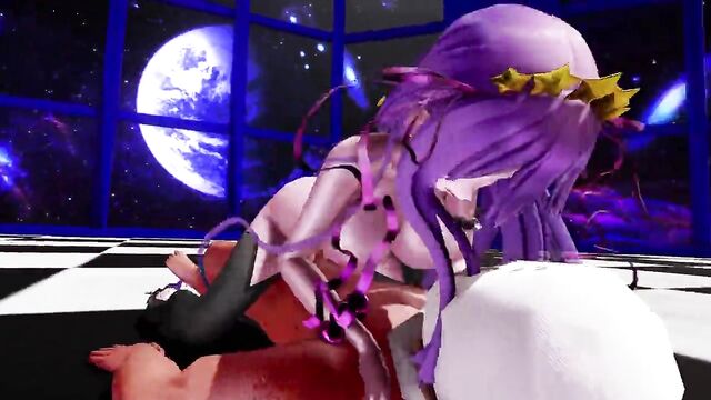 MMD Fate Grand Order BB Pele Sex Orgy Dance 3D Hentai