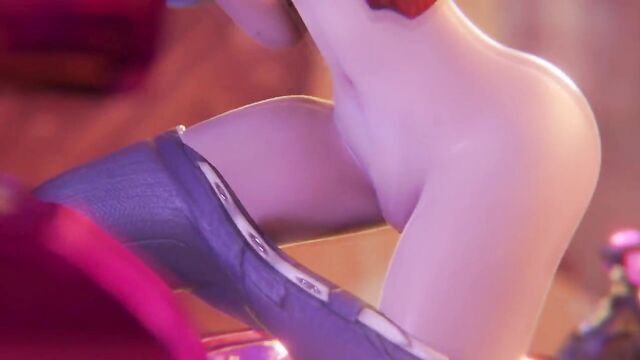 D.Va Mecha Dildo (Animation With Sound)