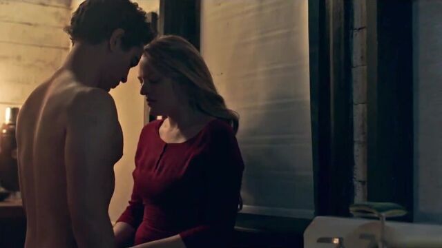 Elisabeth Moss Sex In The Handmaids Tale ScandalPlanet.Com