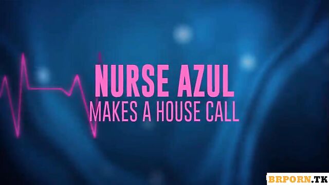 Nurse Azul Makes A House Call With Zac Wild, Azul Hermosa
