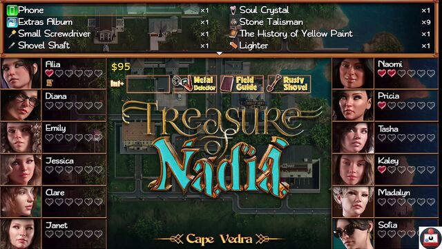 Treasure of Nadia - (PT 6) - Blowjob by the Library
