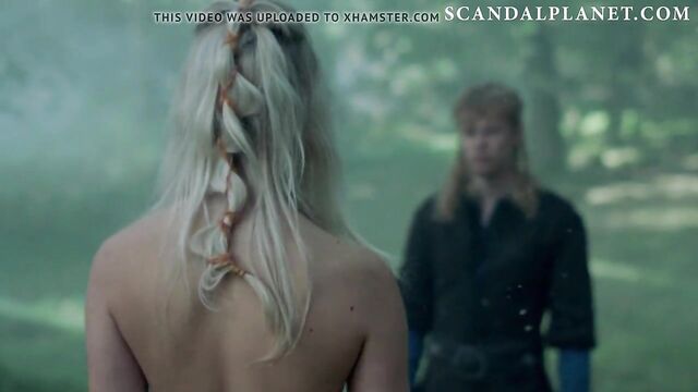 Ida Nielsen Nude Scene from 'Vikings' On ScandalPlanet.Com