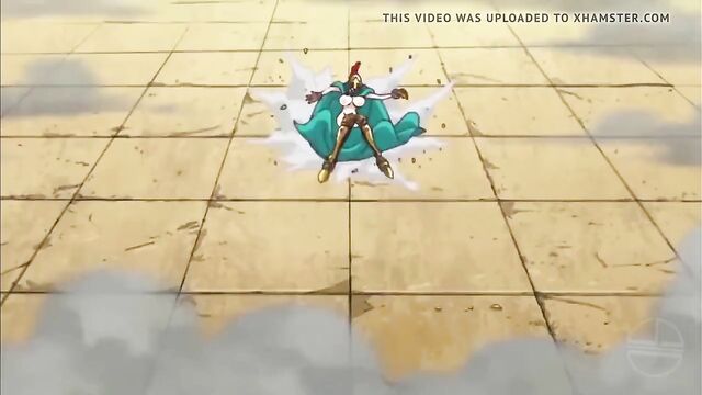 ONE PIECE edited ecchi moment from anime Rebecca - colosseum