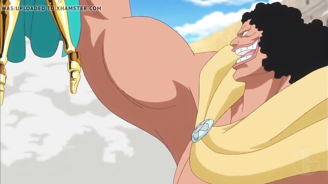 ONE PIECE edited ecchi moment from anime Rebecca - colosseum