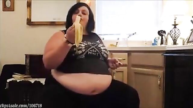 SSBBW Sabrina sprite & banana bloat