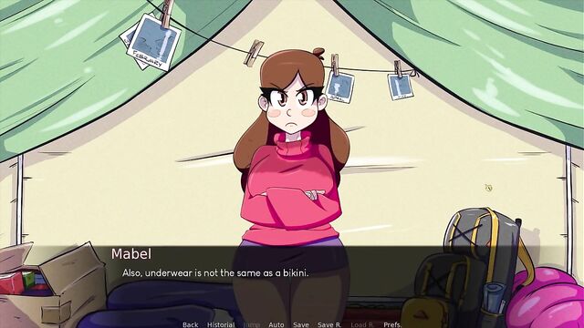 Gravity Falls – hard dick for vicious cousin Mabel