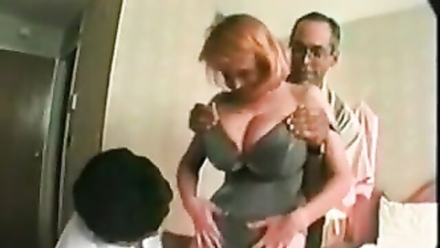 Mature Big Titted Patty Plenty Gets Spit roasted