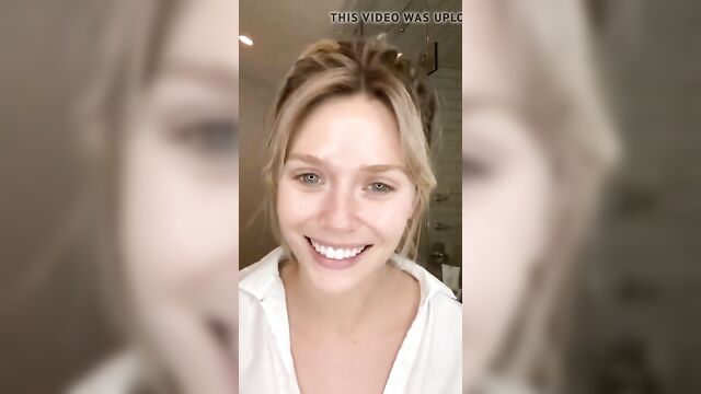 Elizabeth Olsen: no makeup, beautiful.