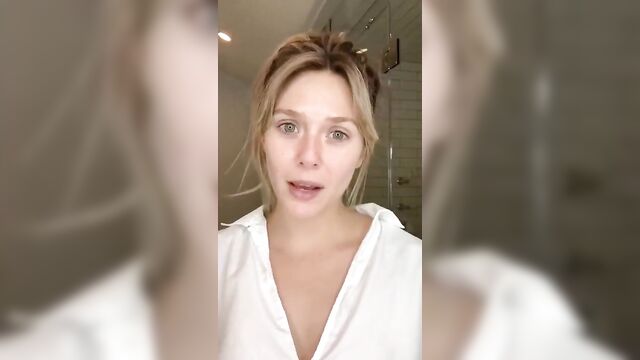 Elizabeth Olsen: no makeup, beautiful.