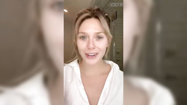 Elizabeth Olsen: no makeup, beautiful.