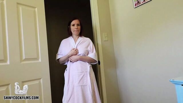 Stepmom Shares Her New Boobs with stepSon - Jane Cane