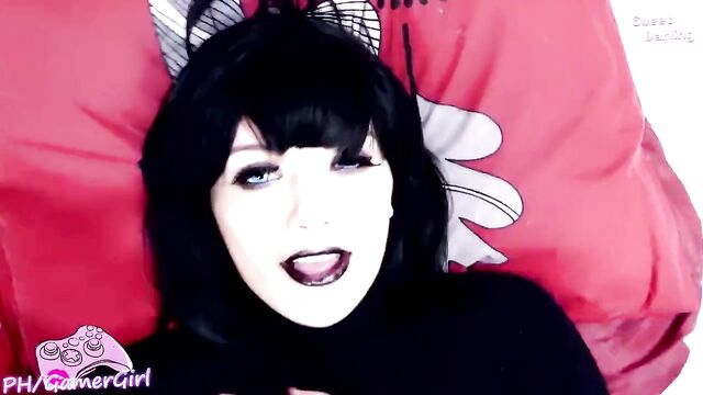 Hot Goth stepsister - Mavis Cosplay