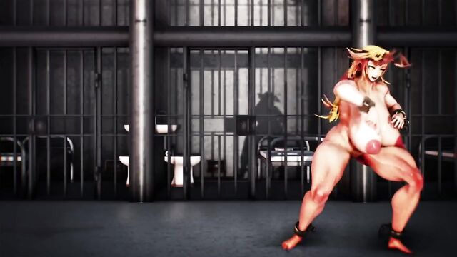 r18 mmd touhou muscle Yuugi ikkitousen