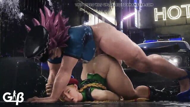 Futanari Poison Fucks Cammy (Animation With Sound)