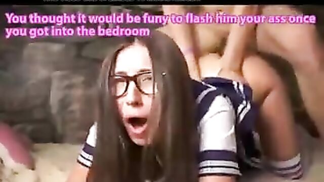 Funny halloween party (sissy caption)