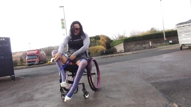 wheelchair lady