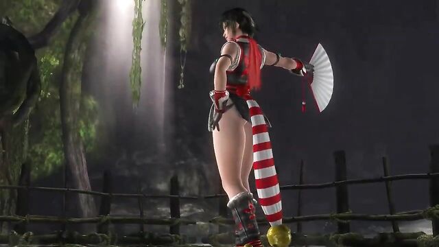 Mai Shiranui (Maximum Impact) - Pole Dancing.