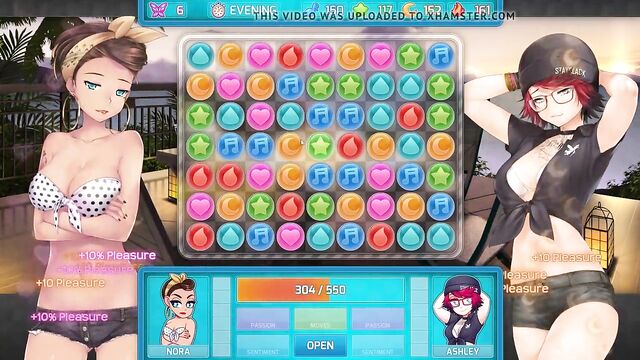 Huniepop 2 Sex with Ashley and Nora