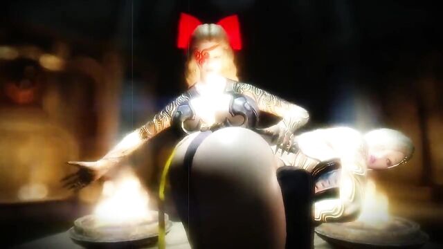 Skyrim Big Ass Succubus Bunny Girls Maids Spanking