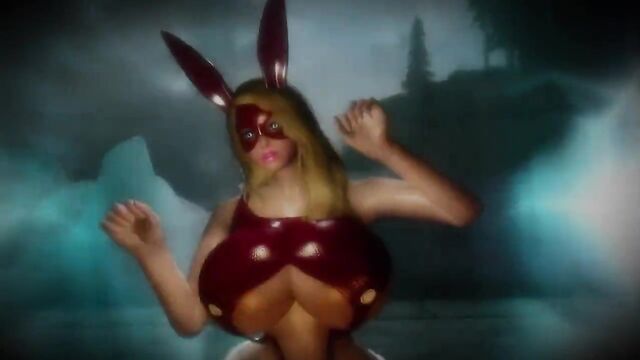 Skyrim Big Ass Succubus Bunny Girls Maids Spanking