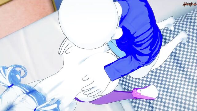 Sans fucks female Sans and cums inside her. Undertale Hentai