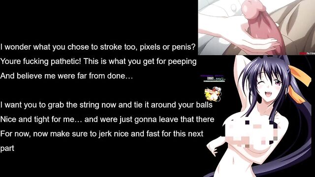 Akeno turns you into a slut hentai JOI