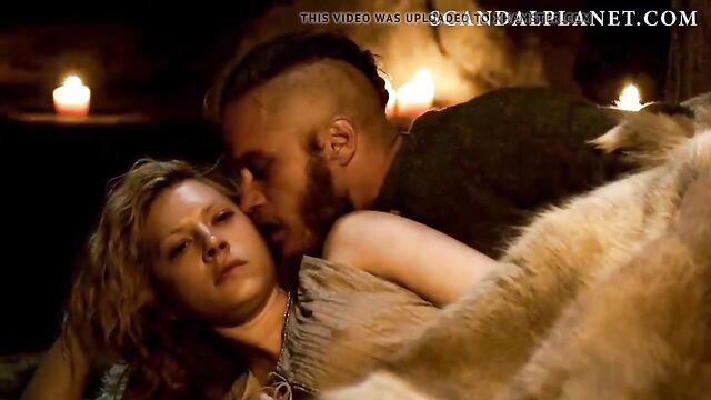 Katheryn Winnick Sex Scene in Vikings On ScandalPlanet.Com