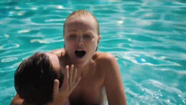Malin Akerman fucked in pool