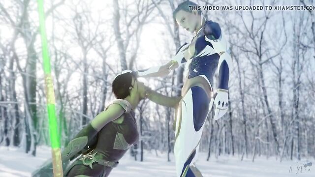 Mortal Kombat Jade and Frost
