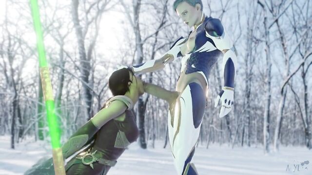 Mortal Kombat Jade and Frost