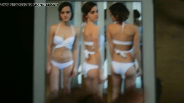 Cum on Emma Watson in bikini - 0517