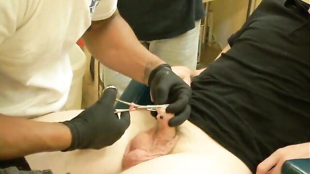 getting penis head pierced