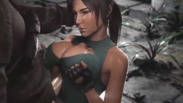 Lara Croft Titfuck (Animation With Sound)
