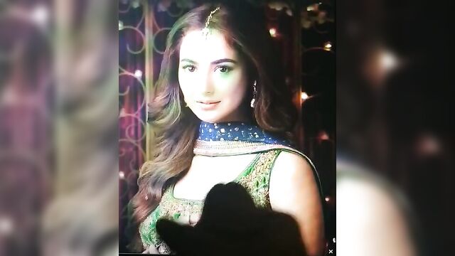 Hania Amir - Cum Tribute 01